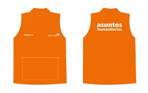 ERR Voluntarios. Peto naranja