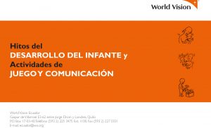 GO BABY GO. Hitos desarrollo del infante. Folleto