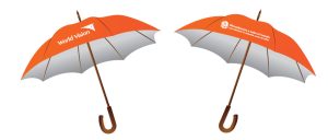 Paraguas naranja