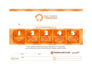 Pacto de Ternura. Certificado