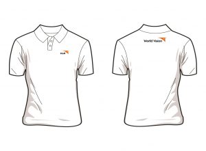 Staff camiseta blanca, Polo