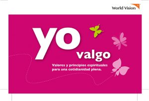 Yo valgo (niñas). Folleto