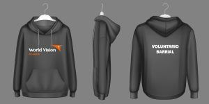 Voluntario Barrial. Hoodie