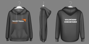 Voluntario Comunitario. Hoodie