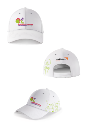 Gorra Blanca Red WKYK